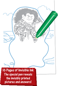 Disney's Moana Invisible Magic Ink and Sticker Set