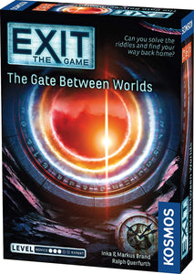 Exit: The Gate Between Worlds | Exit: The Game - A Kosmos Game | Family-Friendly, Card-Based at-Home Escape Room Experience for 1 to 4 Players, Ages 12+
