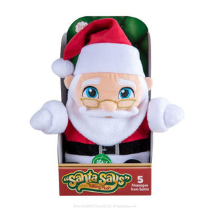 The Elf on the Shelf Santa Says Talking Plush Toy