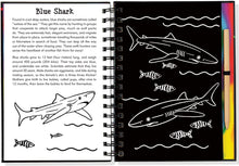 Load image into Gallery viewer, Scratch &amp; Sketch Sharks (Trace Along) Hardcover Spiral-Bound