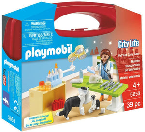 Playmobil Vet Visit Carry Case