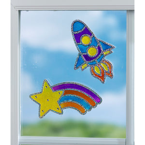 Faber-Castell Creativity for Kids Window Art Outer Space