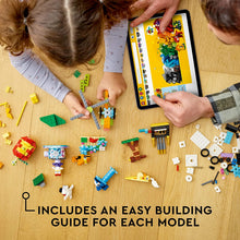 Load image into Gallery viewer, LEGO Bricks and Functions Kids’ Building Kit with 7 Buildable Toys for Kids Aged 5 and Up (500 Pieces)