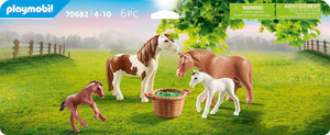 PLAYMOBIL Country 2 Ponies with 2 Fawns