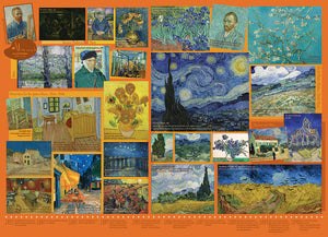 Cobble Hill 1000 Piece Puzzle - Van Gogh (with Poster Included)