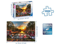 Load image into Gallery viewer, Ravensburger Bicycles in Amsterdam 1000 Piece Puzzle