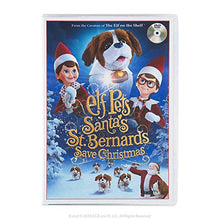 Load image into Gallery viewer, Elf on the Shelf Set: Light Tone Boy Elf, Totally Tubular, St. Bernard,St. Bernards DVD &amp; SEAP Kit
