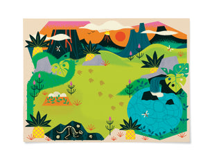 Crocodile Creek Coloring Stickers - Dinosaur