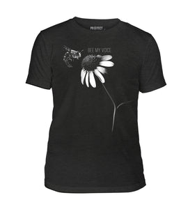 The Mountain Adult Unisex Triblend T-Shirt - Bee My Voice - Protect