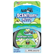 Load image into Gallery viewer, Crazy Aaron&#39;s Scentsory Thinking Putty - Crisp Apple