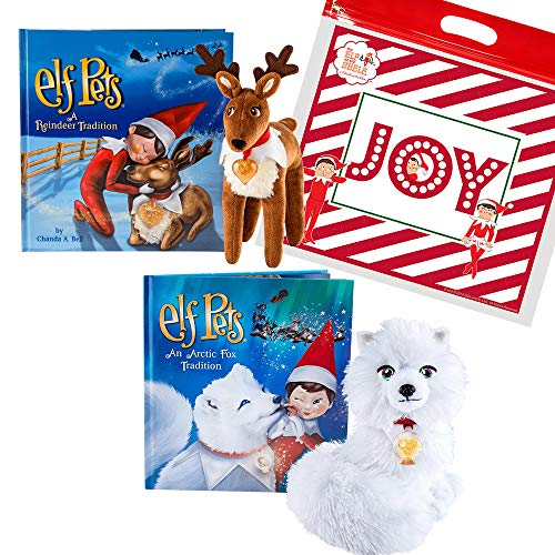 The Elf on the Shelf Elf Pets Traditions 2 Pack: A Reindeer Tradition, an Arctic Fox Tradition