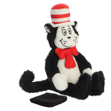 Load image into Gallery viewer, Aurora Cat in the Hat 8&quot; Shoulderkins Plush