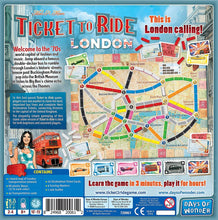 Load image into Gallery viewer, Ticket to Ride London Family Board Game Bus Game Ages 8+ For 2 to 4 players