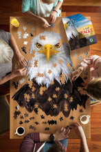 Load image into Gallery viewer, Madd Capp I AM EAGLE Animal-Shaped Jigsaw Puzzle, 550 Pieces