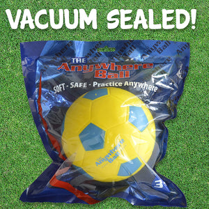 Thin Air Brands Kids Foam Soccer Ball - Super Soft for Junior Soccer - Yellow
