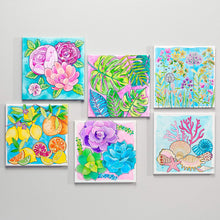 Load image into Gallery viewer, Faber-Castell Paint by Number Watercolor Bold Floral - Adult Paint by Number Kit on Canvas - DIY Flower Painting