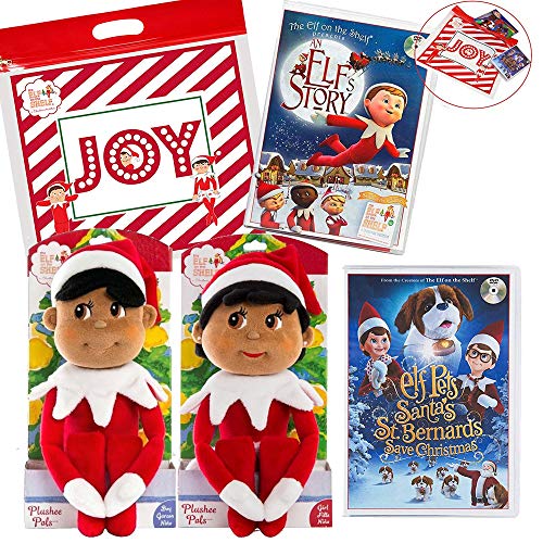 Elf On The Shelf Plushee Pals Boy Dark Tone Elf