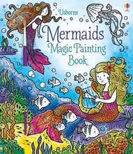 Load image into Gallery viewer, Usborne Magic Painting Mermaids Paperback Book