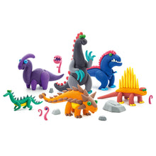 Load image into Gallery viewer, Hey Clay Mega Dinos - Colorful Kids Modeling Air-Dry Clay, 18 Cans with Fun Interactive App