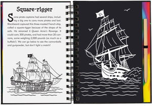 Scratch & Sketch Pirates (Trace Along) Spiral-Bound An Art Activity Book