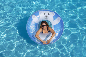 Swimline Polar Bear Flurry Ring Pool Accessory, 40-inch Diameter