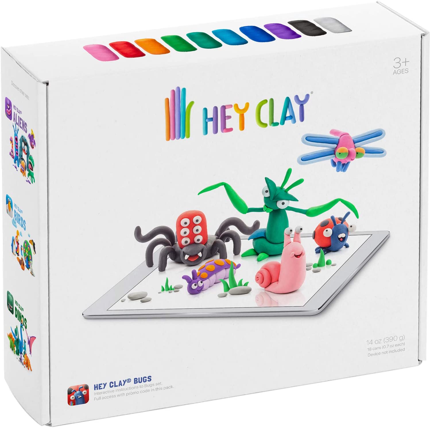 Buy Hey Clay 6-Piece DIY Beasts Air Dry Clay Kit Online
