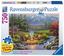 Load image into Gallery viewer, Ravensburger Riverside Livingroom 750 Piece Large Piece Format Puzzle