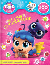 Load image into Gallery viewer, True and the Rainbow Kingdom Book Set of 4: The Great Rainbow Race, The Magical Flower, My First Sticker Book, and Welcome to the Rainbow Kingdom Look and Find Book