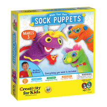 Load image into Gallery viewer, Faber-Castell Creativity for Kids Make Your Own Sock Puppets