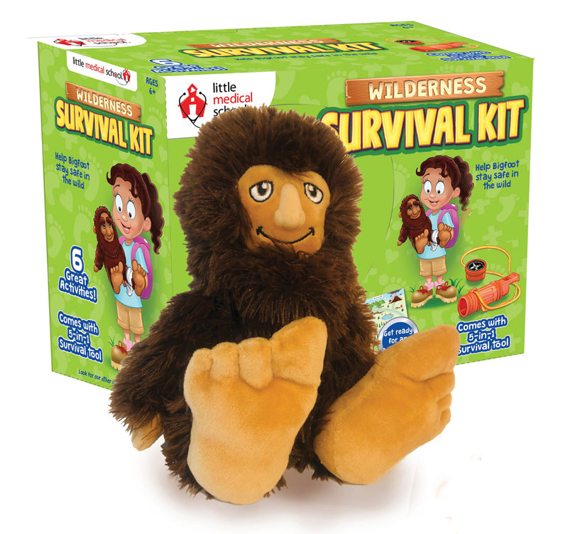 Little Medical School Wilderness Survival Set - 6 Great Activities, Comes with 5-1 Survival Tool