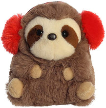 Load image into Gallery viewer, Aurora Winter Rolly Pets Assorted Stuffed Animal Bundle: Penguin, Sloth, and Wolf