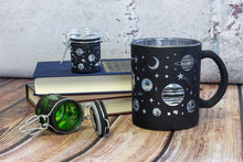 Load image into Gallery viewer, Glass Mug and Storage Jar Set: Black Galaxy