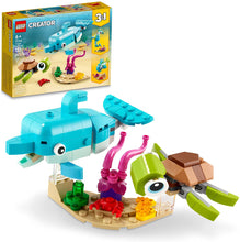 Load image into Gallery viewer, LEGO Creator 3in1 Dolphin and Turtle Building Kit