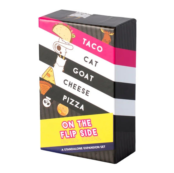 Taco Cat Goat Cheese Pizza On The Flip Side Card Game: A Standalone Expansion Set