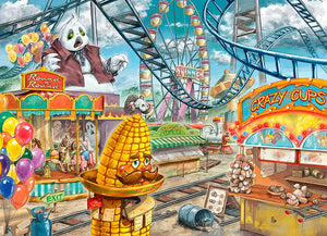 Ravensburger Escape Kids Puzzle - Amusement Park Plight 368 Piece Jigsaw Puzzle for Kids and Adults Ages 12 and Up