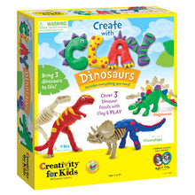 Load image into Gallery viewer, Faber-Castell Creativity for Kids Create with Clay Dinosaurs