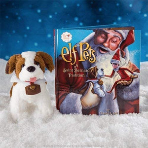 The Elf on the Shelf Elf Pets Traditions Complete Set: Saint Bernard, Arctic Fox, Reindeer & Joy Bag