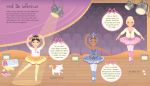 Load image into Gallery viewer, Usborne Sticker Dolly Dressing Ballerinas Paperback Activity Book