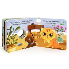 Load image into Gallery viewer, Kitten Love Chunky Board Book with Finger Puppet