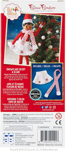 The Elf on the Shelf Claus Couture Snowflake Skirt & Scarf - ELF NOT INCLUDED
