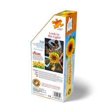 Load image into Gallery viewer, Madd Capp I AM SUNFLOWER Floral-Shaped Jigsaw Puzzle, 350 Pieces