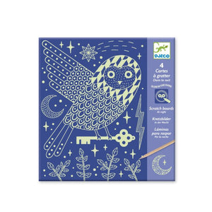 Glow-In-The-Dark "At Night" Scratch Cards