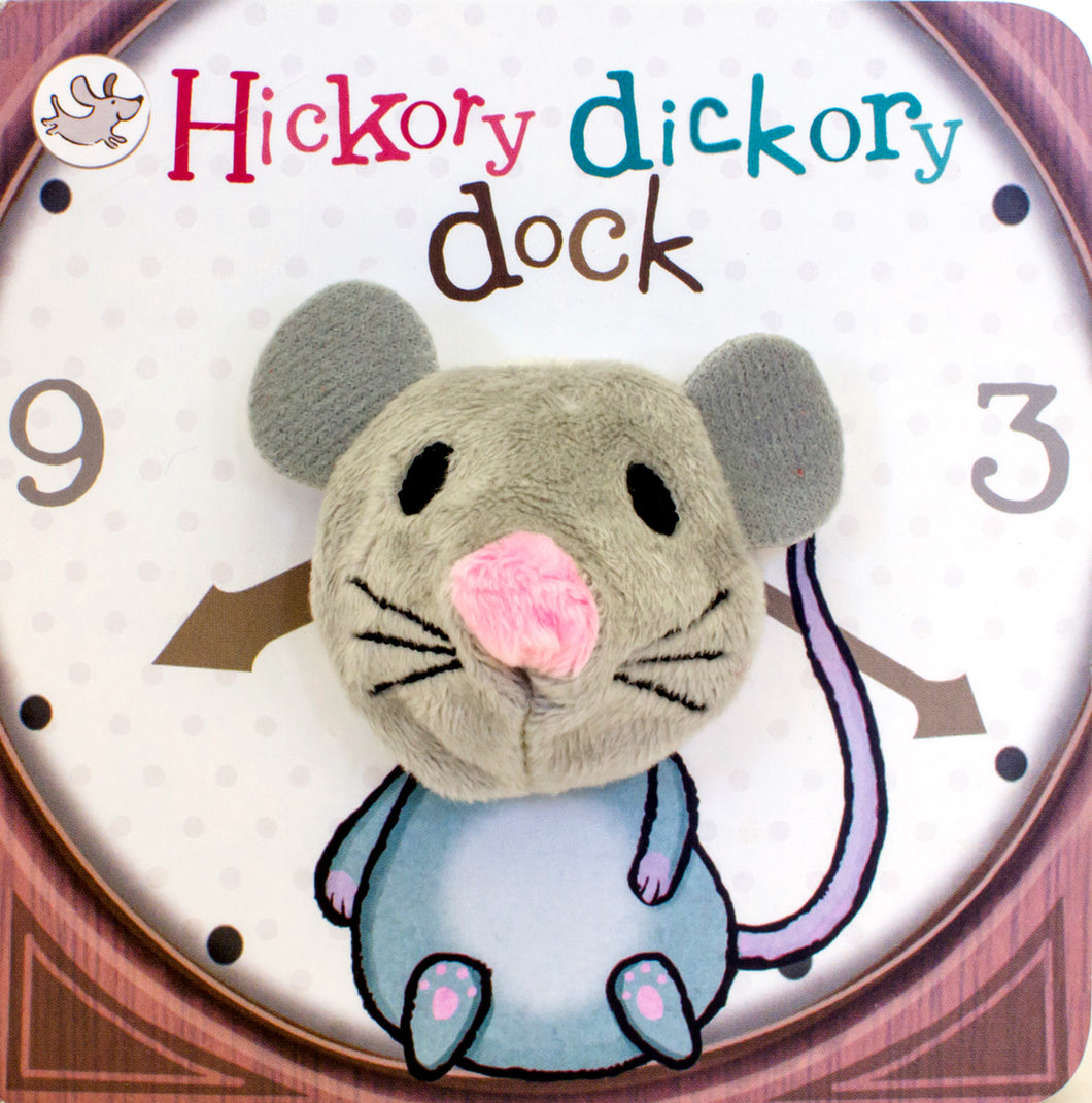 Hickory Dickory Dock Chunky Board Book with Finger Puppet