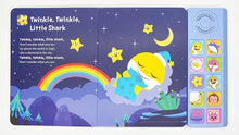 Load image into Gallery viewer, Baby Shark Bedtime Songs 10 Button Sound Book