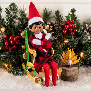 The Elf on the Shelf Cozy Christmas Story Time Rocking Chair