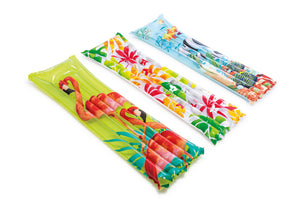 Intex Set of 2 Fashion Mats, Assorted Colors Tropical Theme (2-Pack)