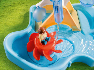 Playmobil 1.2.3 Aqua Water Wheel Carousel