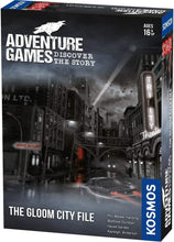 Load image into Gallery viewer, Thames &amp; Kosmos Adventure Games: The Gloom City File - NEW!