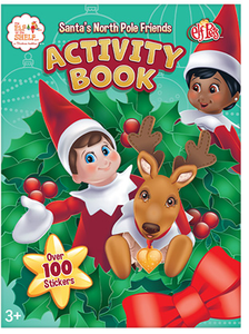 The Elf on the Shelf Activity Bundle of 3: Present Pile-Up Board Game, Dash Away All Card Game, and Santa's Activity Book