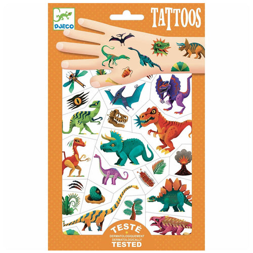 Djeco Tattoos Stickers Dino Club